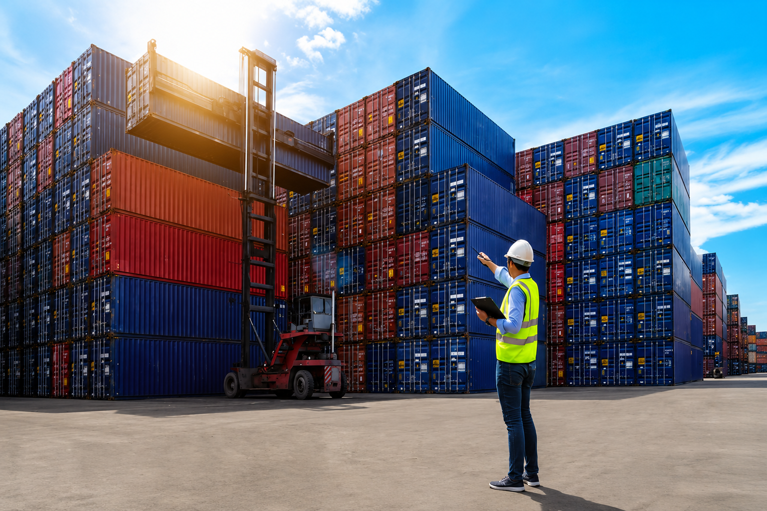 Bulk cargo terminal loading facility